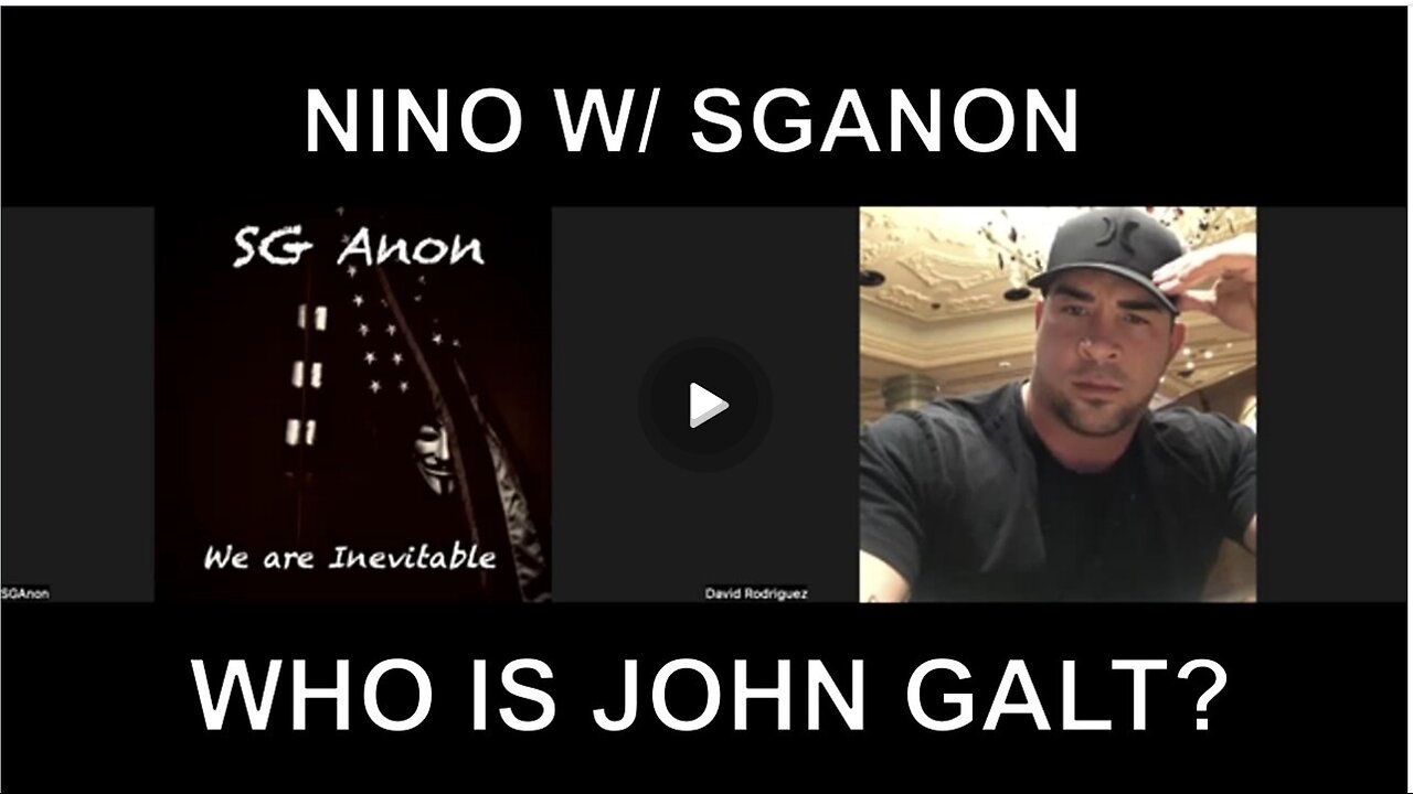 NONO W/ SGANON- MSM BEING DISMANTLED. MILITARY BEING DEPLOYED. MARTIAL LAW COMING. WHO IS John Galt?