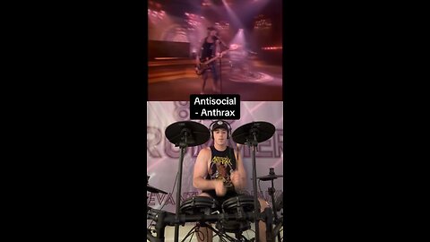 Antisocial - Anthrax Drum Cover