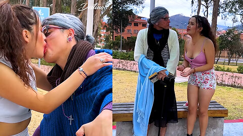 GRANDMA to be with her lover in front of her husband