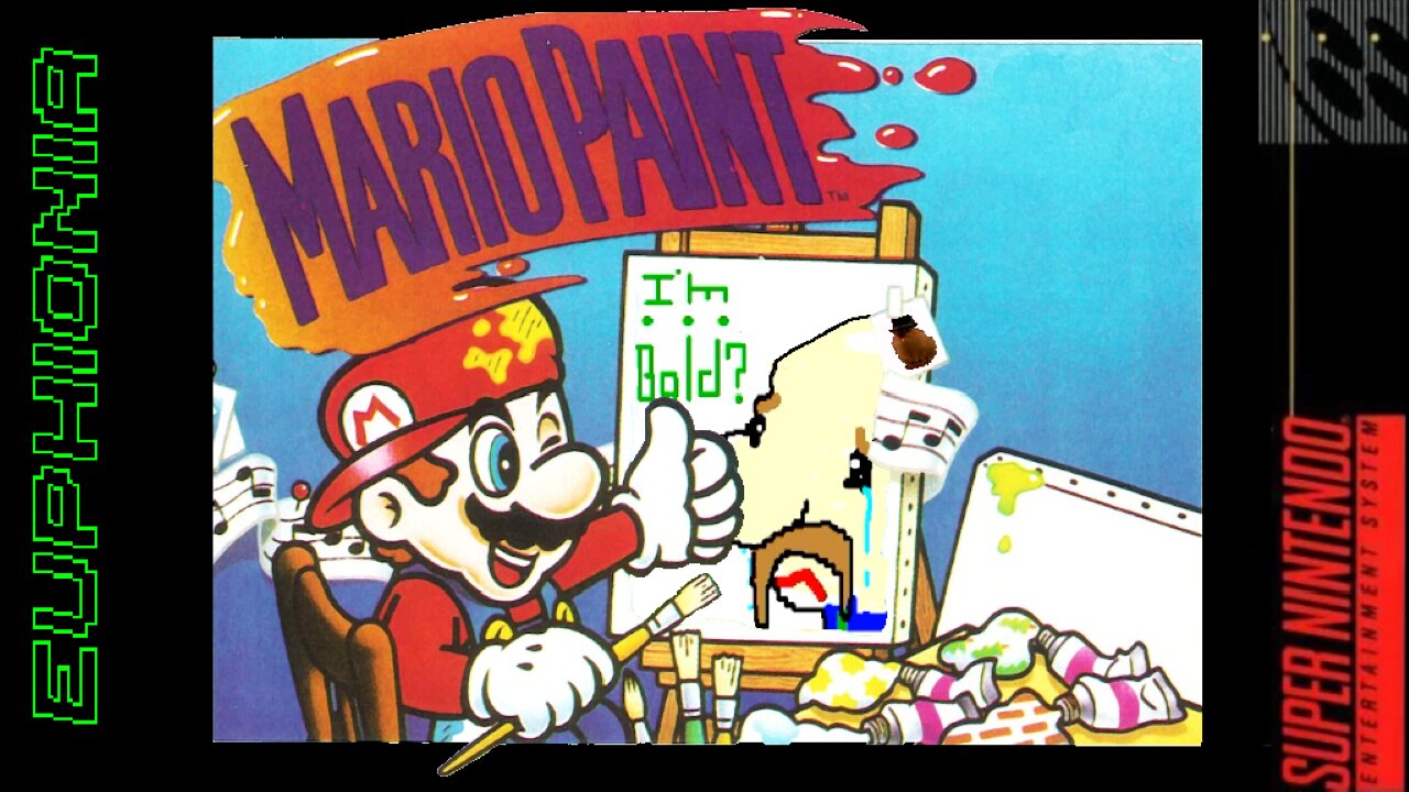 An Artist and a Composer Return to Mario Paint