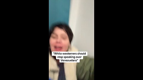 White Westerners on Venezuela