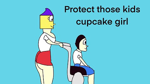 Cupcake girl defends kids from creeps