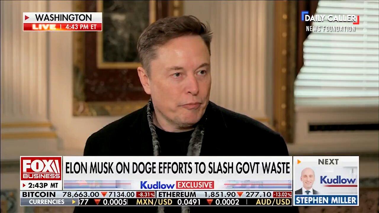 Elon Musk Warns: Interest on National Debt Surpassing Defense Budget Was ‘Wake-Up Call’