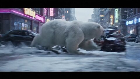 A Snowstorm Unleashed a Monster – Giant Ice Bear Destroys Everything