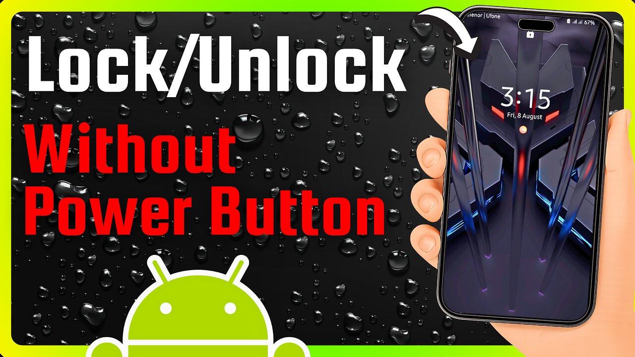 How to LockUnlock Samsung Without Power Button