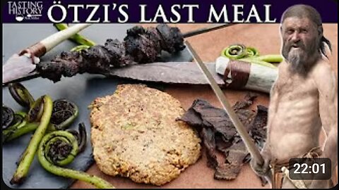 🧊🍽️ Recreating Ötzi’s Last Meal! What Did The ICE MAN REALLY Eat? 🥩🔥
