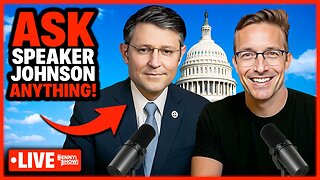 LIVE Soon With Speaker Johnson Answering YOUR Questions In The Chat | Power to the People 🇺🇸