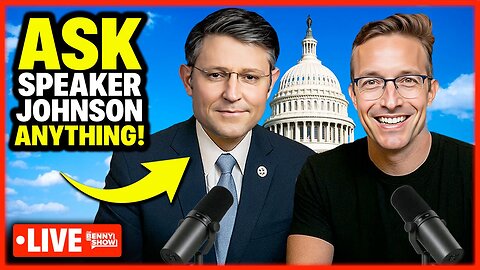 LIVE Soon With Speaker Johnson Answering YOUR Questions In The Chat | Power to the People 🇺🇸
