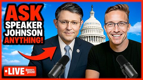 LIVE Soon With Speaker Johnson Answering YOUR Questions In The Chat | Power to the People 🇺🇸