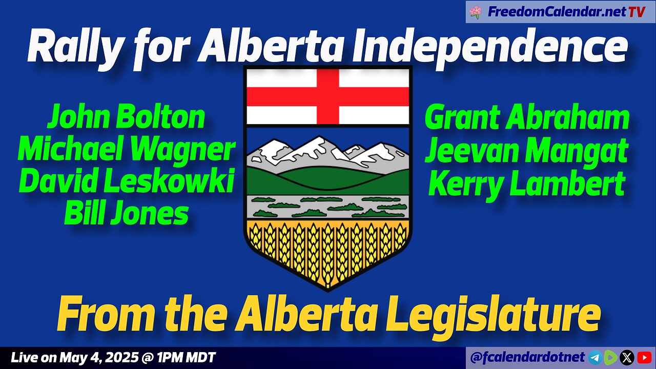 FreedomCalendar.net TV #02B: Rally for Alberta Independence