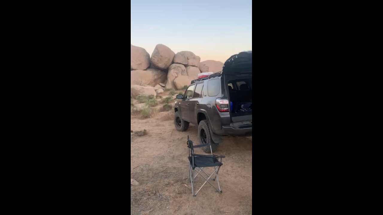 Joshua Tree camping with the boys 2020