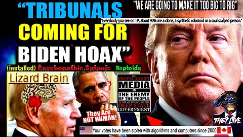 Trump Releases Evidence Deep State Replaced Biden With Actors Before He Took Office