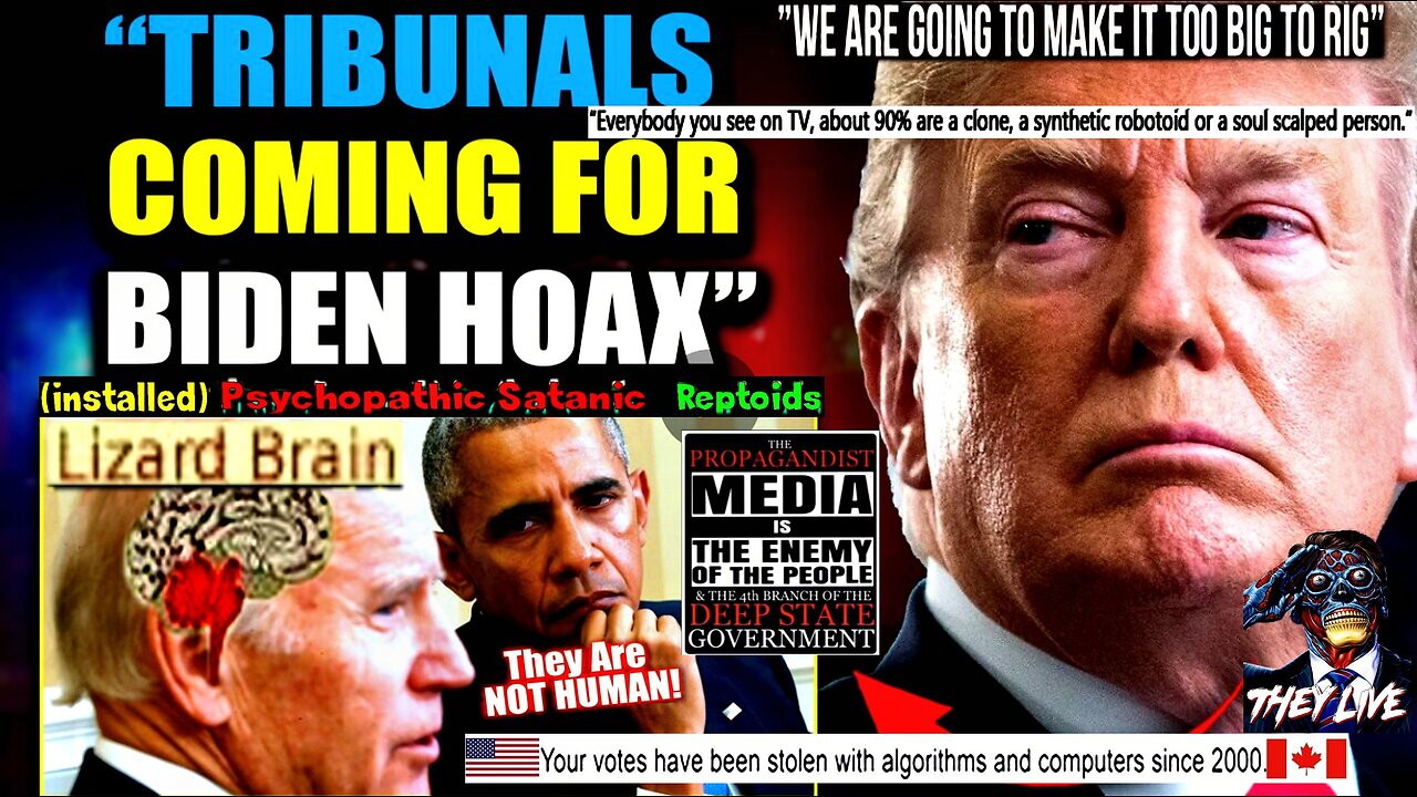 Trump Releases Evidence Deep State Replaced Biden With Actors Before He Took Office