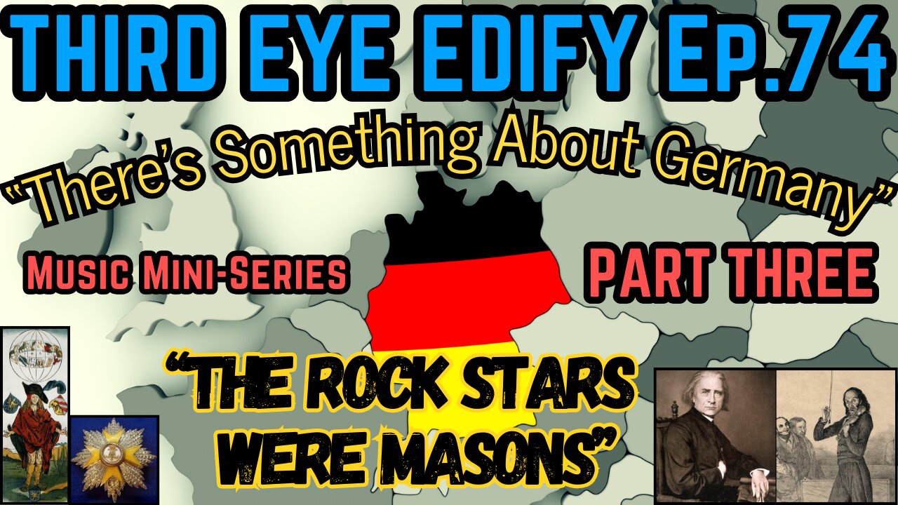 THIRD EYE EDIFY Ep.74 "The Rock Stars Were Masons" Music Mini-Series PART THREE