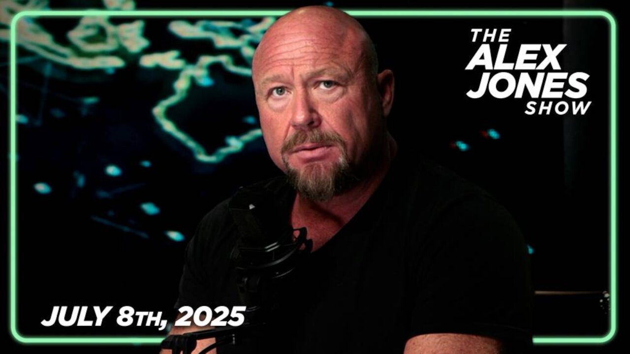 THE ALEX JONES SHOW - 7/8/2025: 11 Members Of An Antifa Terrorist Cell Apprehended After Attacking ICE Agents In Ambush! Meanwhile, Democrats Are Officially Going Into ‘Civil War Mode,’ Escalating Attacks Against Federal Agents Nationwide! PLUS, Presi