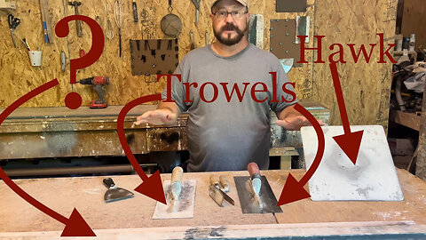 Hawk, Trowels and more!|ToolsExplained.