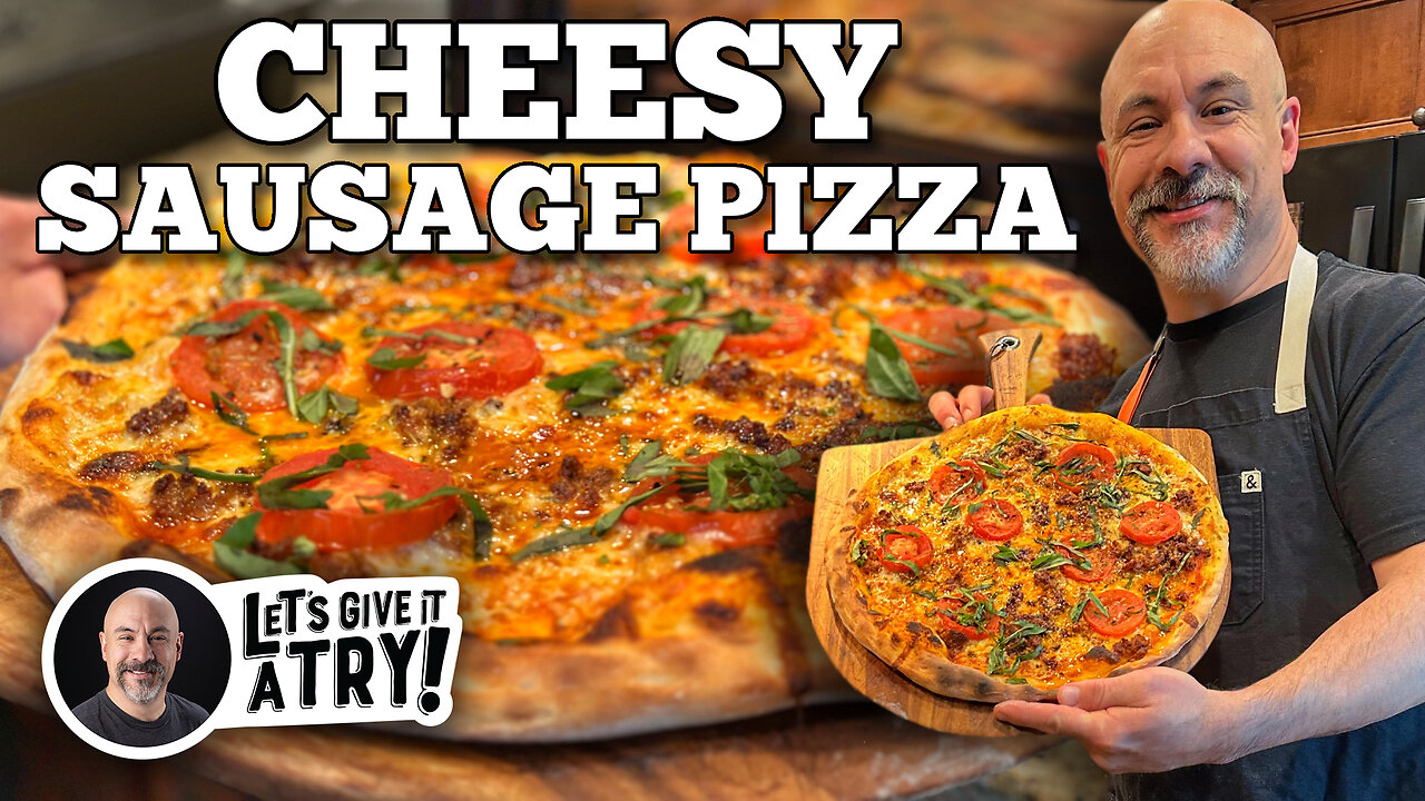 Cheesy Sausage Pizza | Blackstone Griddles
