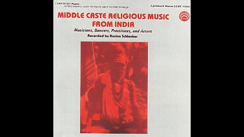 LP---MIDDLE CASTE RELIGIOUS MUSIC FROM INDIA