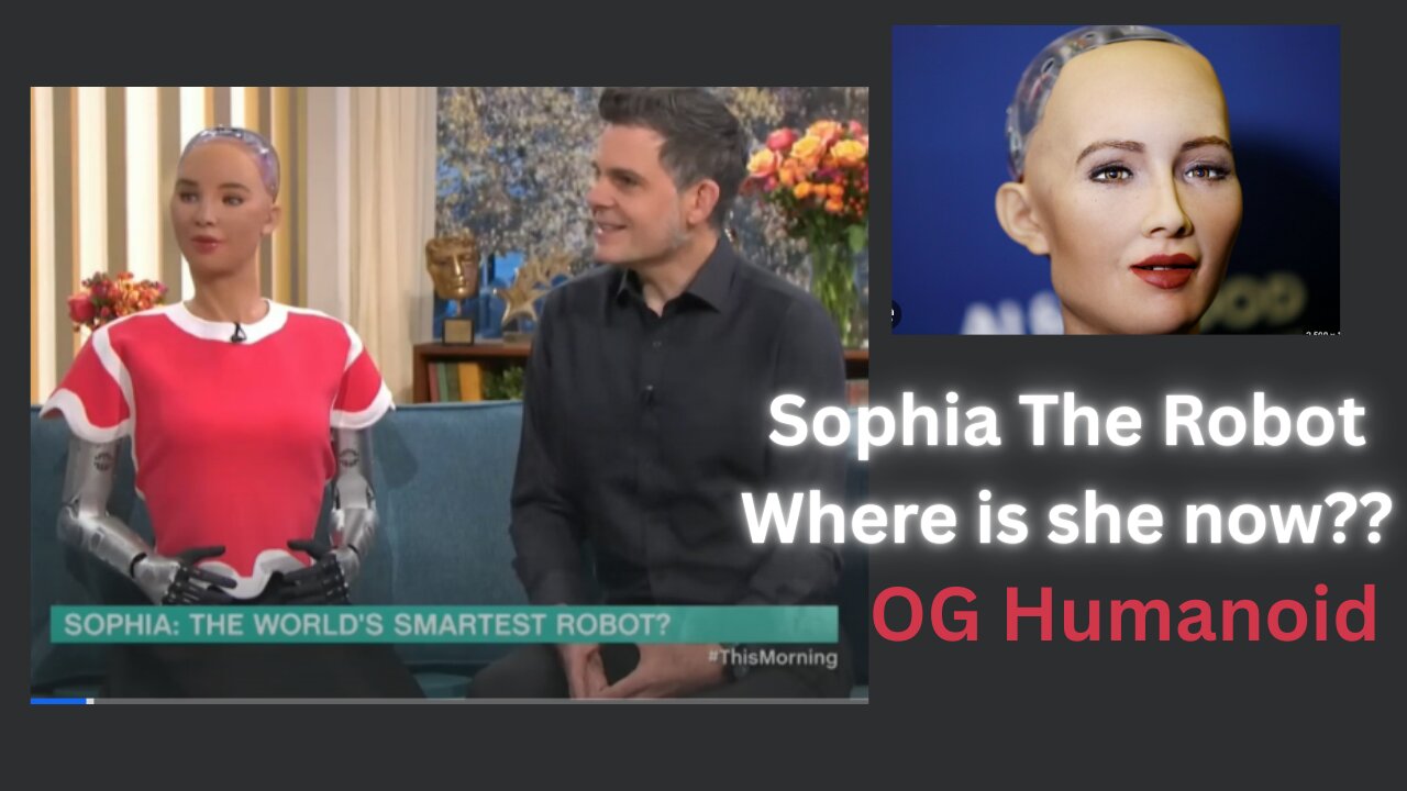 Update on Sophia the OG Robot, who has CITIZENSHIP IN SAUDIA ARABIA AND THE U.S.