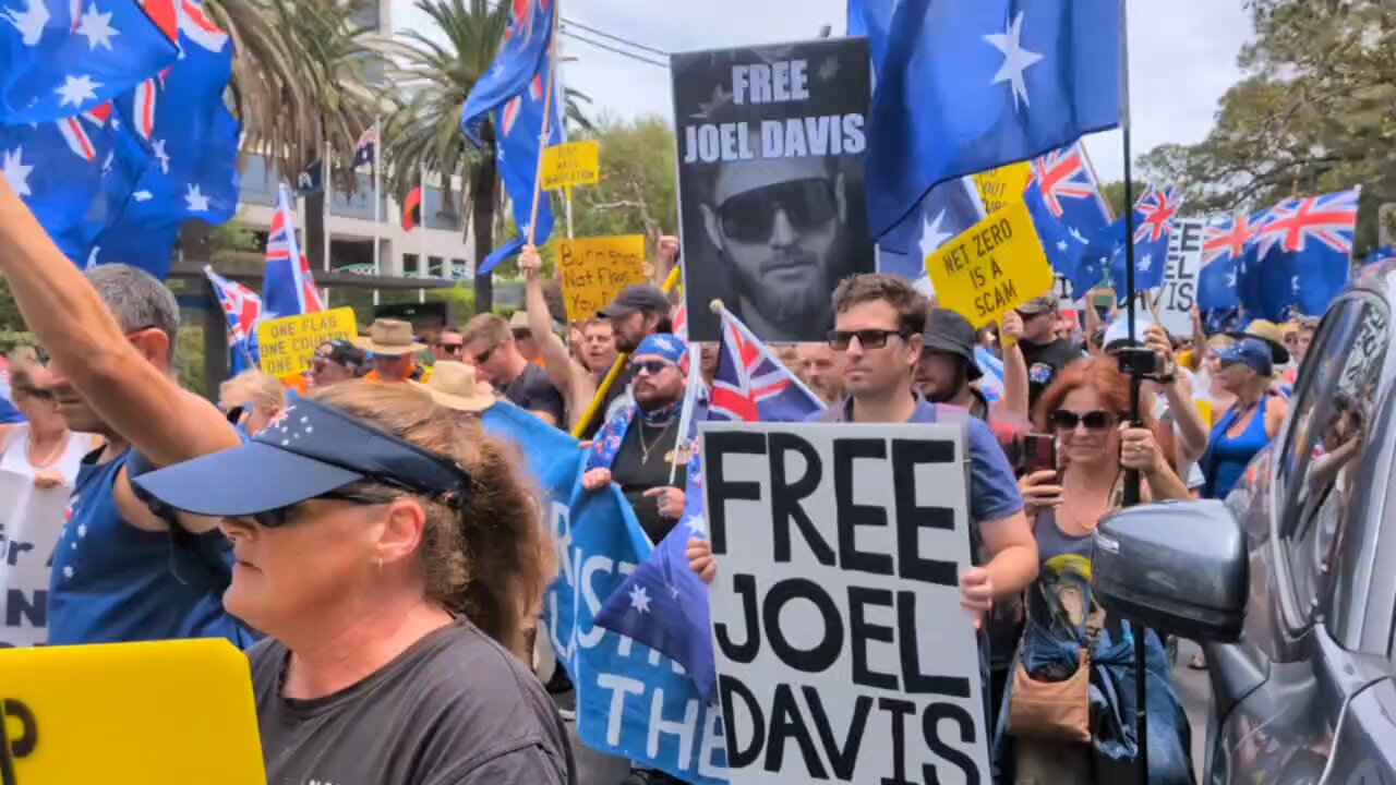 Massive March for Australia crowd in Sydney