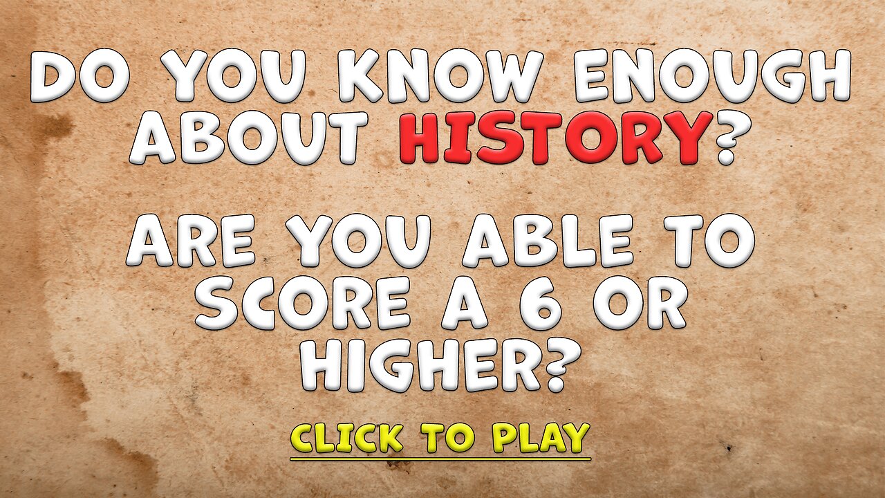 History Quiz