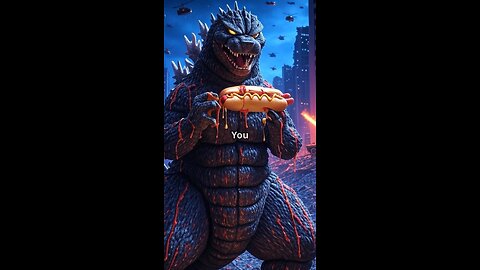 Godzilla Snack Attack