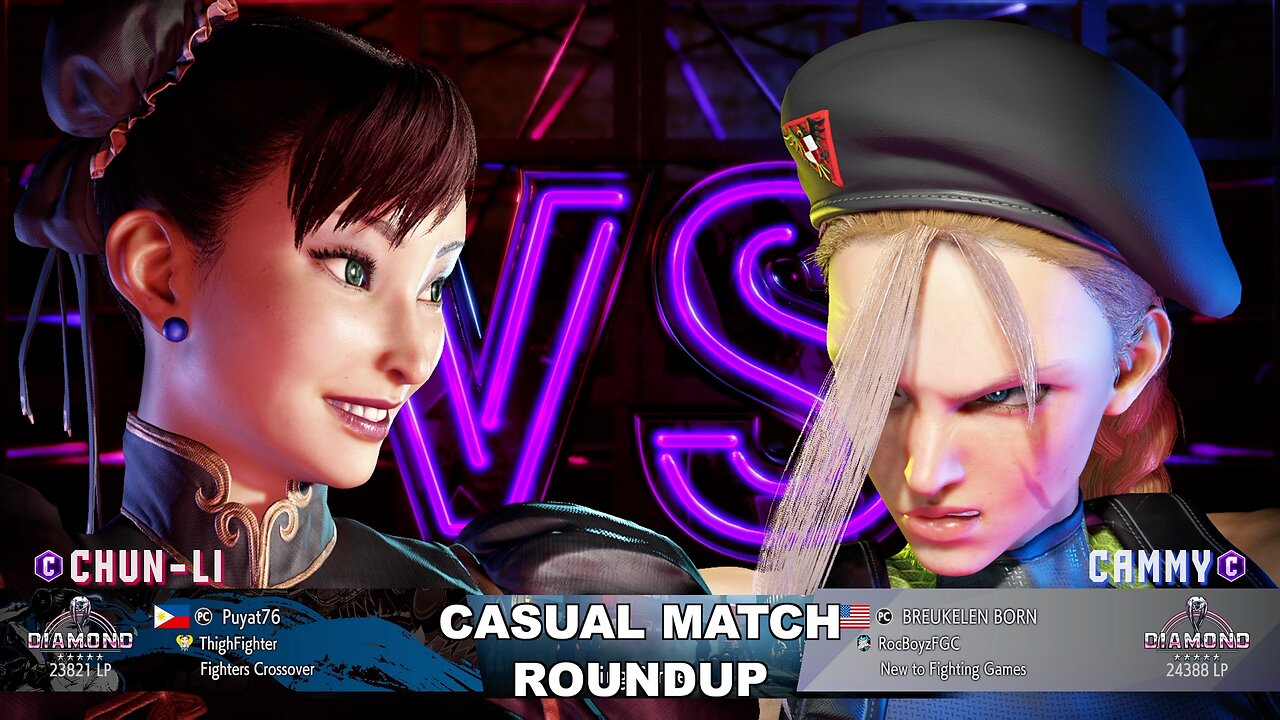 Kuya Kalbo SF6 Casual Match Roundup. Chun Li 4 star Diamond Rank [Hori Fight Stick]