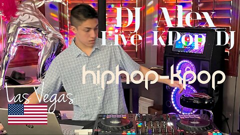 KPop DJ Alex Plays a Mix of HipHop-KPop Styled Music LIVE!