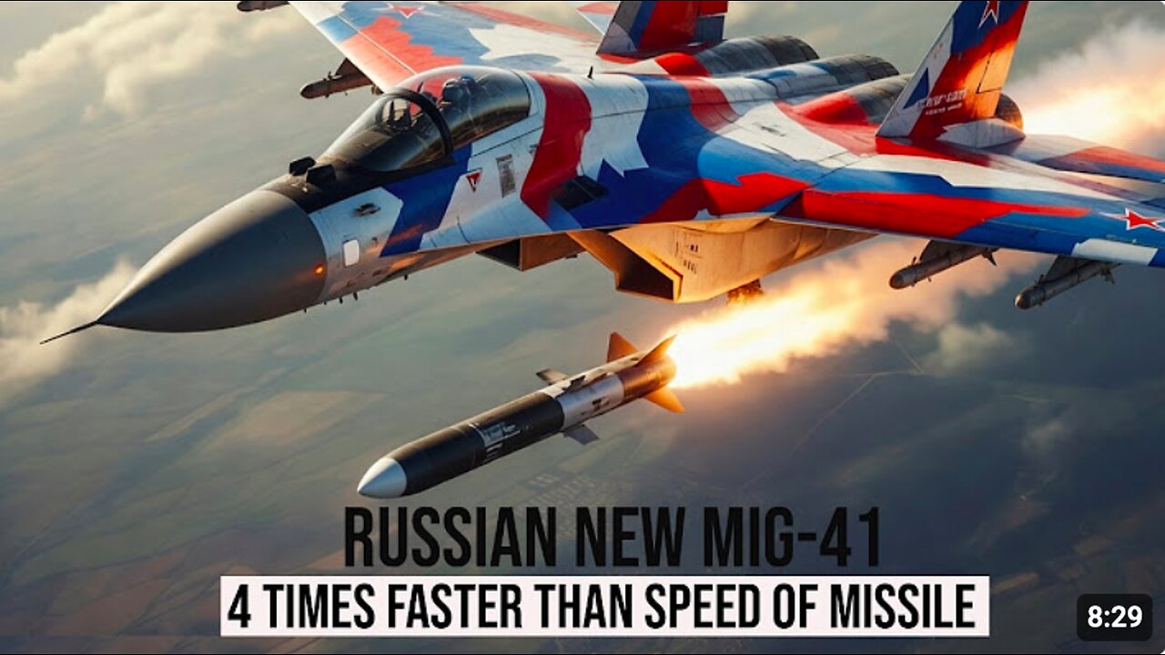 Forget SU-75! Russian New 6th Gen Fighter Faster Than a Missile! Designed to Destroy US Satellites