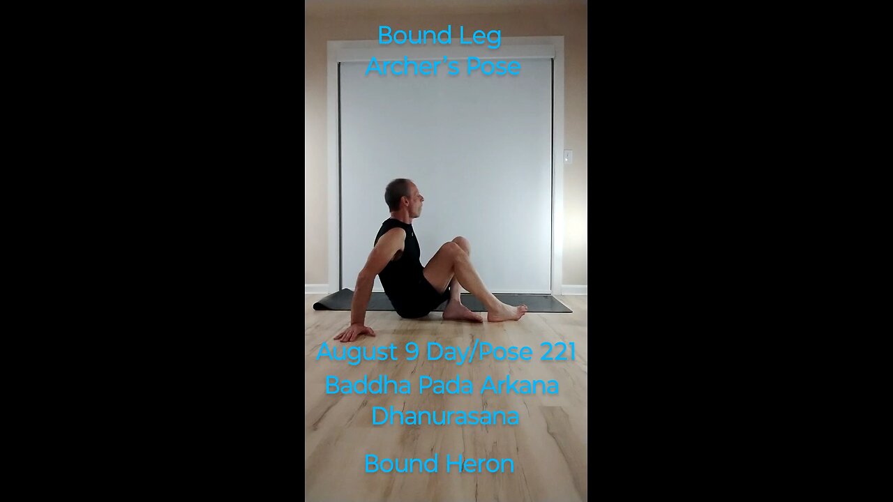 Baddha Pada Arkana Dhanurasana / Bound Heron Pose