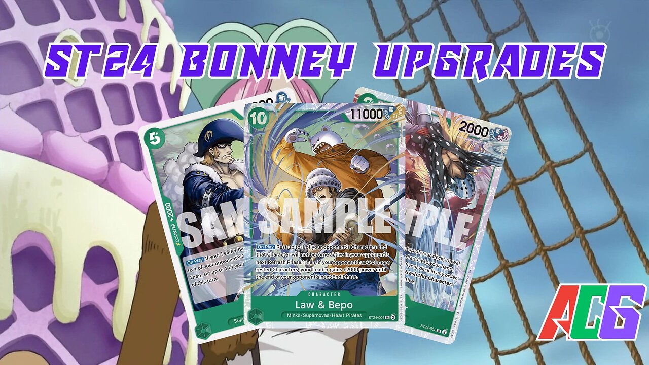 Starter Deck 24 Bonney | One Piece TCG | $30 Upgrades