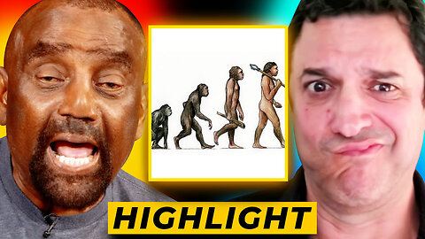 “Have you ever seen an ape turn into a human being?!” 😂 JLP debates Evolution w/ Atheist (Highlight)