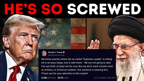 Trump Says Something MUCH BIGGER UNDERWAY!
