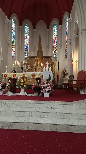 1, READY TO BEGIN THE DIVINE MERCY SUNDAY CELEBRATION: ADORATION OF THE EUCHARIST: 27042025