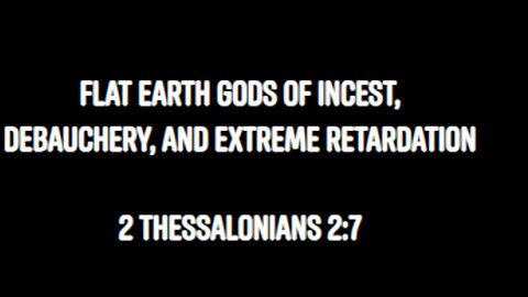 FLAT EARTH MYSTERY RELIGION & ABRAHAMS "SISTER WIFE SARAI" FLAT EARTH GENESIS CONNECTION - King Street News
