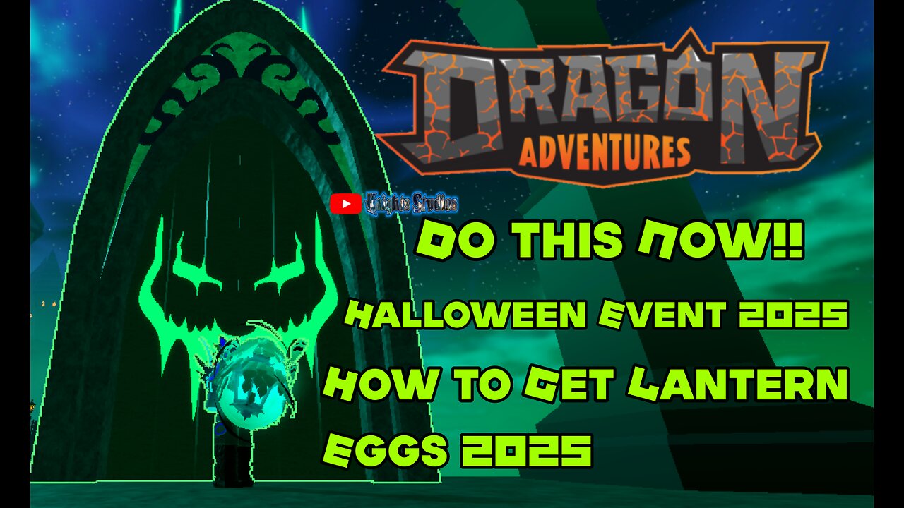 Roblox Dragon Adventures: Halloween Event How to get Lantern Eggs 2025