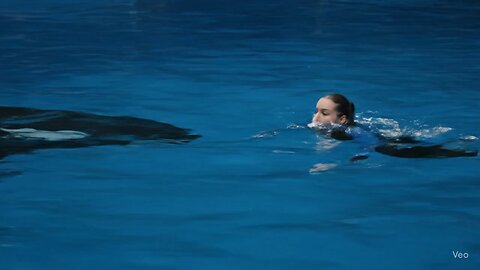 She Didn’t See It Coming… 😱 Killer Whale Shocks Everyone!