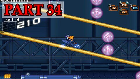 Let's Play - Azure Striker Gunvolt 2 (Trilogy Enhanced version) part 34