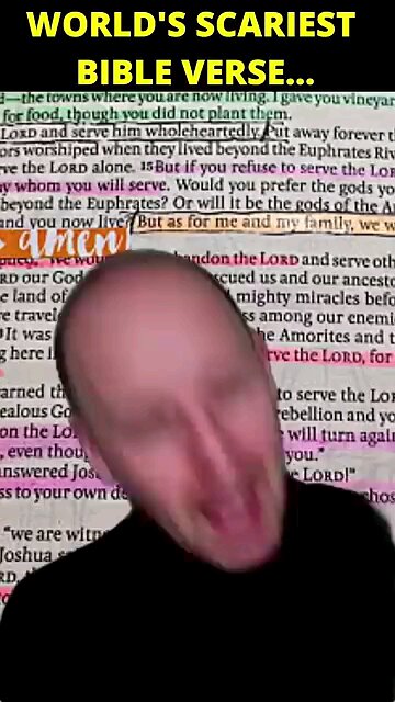 Most scared BIBLE verses