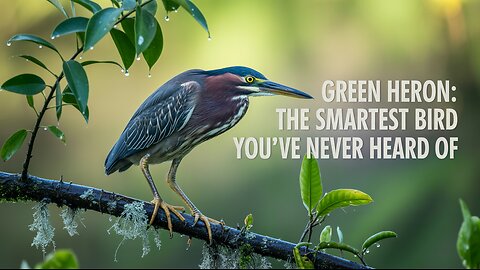 Green Heron: The Smartest Bird You’ve Never Heard Of