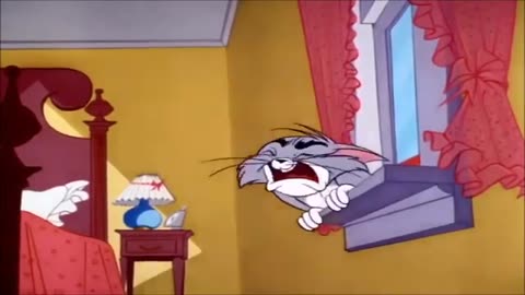 Tom and Jerry: The Unshrinkable Jerry Mouse - Paddling scene (1964)