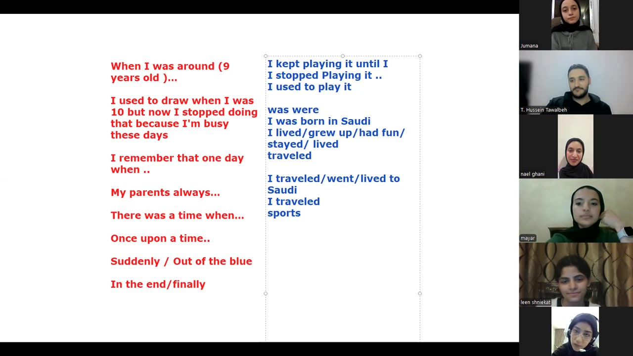 Proficient Speakers-B1 (13) Childhood memories