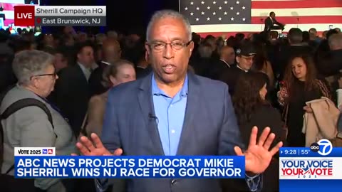 ABC News projects Democrat Mikie Sherrill will win the New Jersey governor's race.