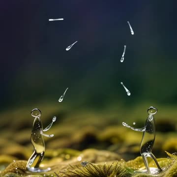 WATER PLAYING JOGGLERS?!!