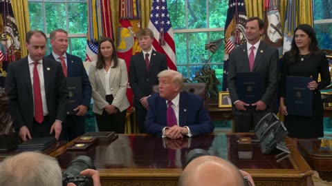 President Trump Signs Executive Orders and Takes Press Questions, May 9, 2025
