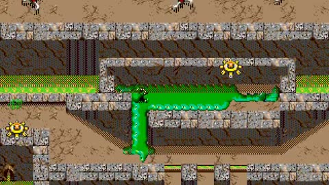 Mega Drive Longplay 431 The Ooze Level 2 Part 1 middle path