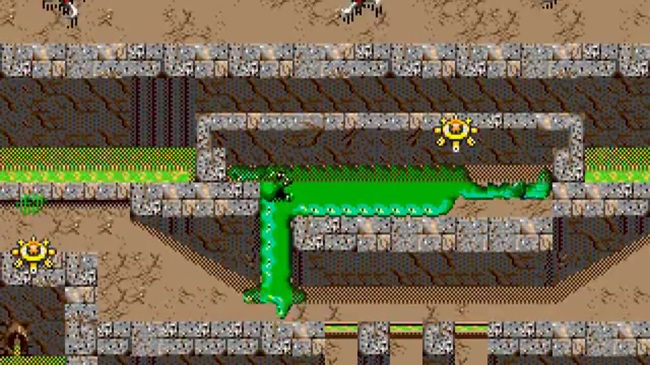 Mega Drive Longplay 431 The Ooze Level 2 Part 1 middle path