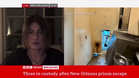 Manhunt for inmates after New Orleans prison escape BBC News