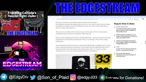 Active White Men Under Attack! - The EdgeStream (2025-07-2025)