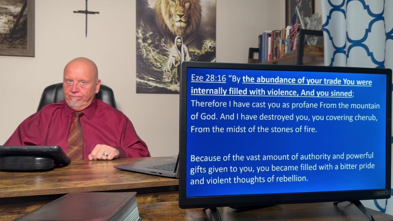 Unrighteousness was found in the original angel.